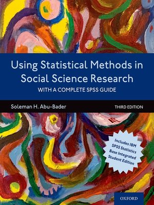 cover image of Using Statistical Methods in Social Science Research